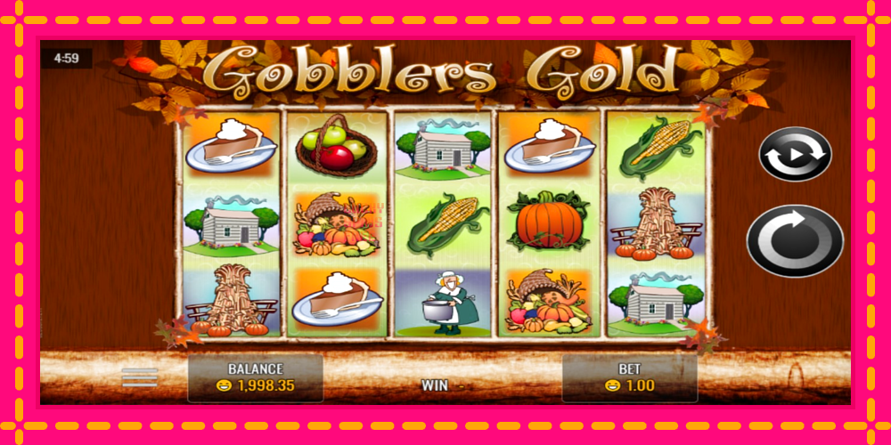 Gobblers Gold - thiết bị chơi game với phần thưởng độc đáo, hình ảnh 1