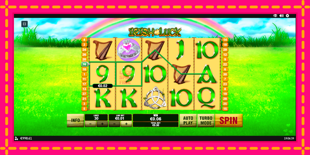 Irish Luck - thiết bị chơi game với phần thưởng độc đáo, hình ảnh 3