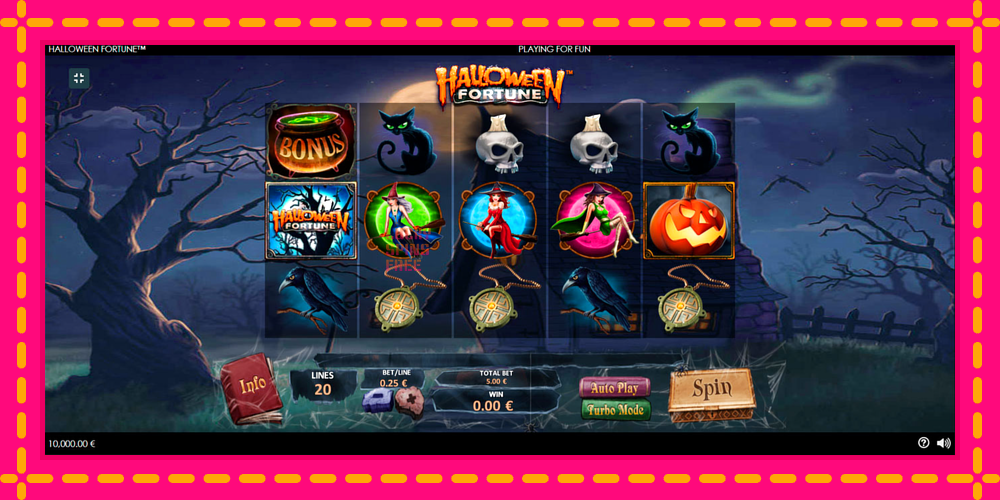 Halloween Fortune - thiết bị chơi game với phần thưởng độc đáo, hình ảnh 1