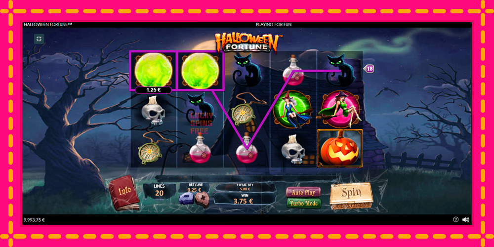 Halloween Fortune - thiết bị chơi game với phần thưởng độc đáo, hình ảnh 2