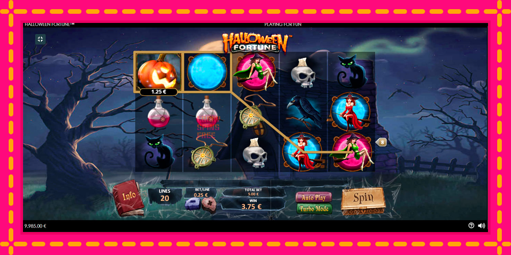 Halloween Fortune - thiết bị chơi game với phần thưởng độc đáo, hình ảnh 3