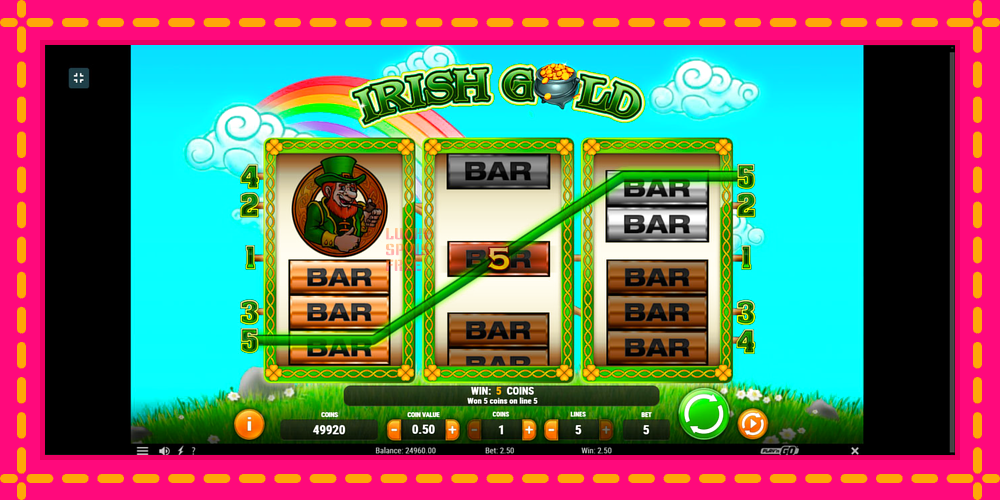 Irish Gold - thiết bị chơi game với phần thưởng độc đáo, hình ảnh 3