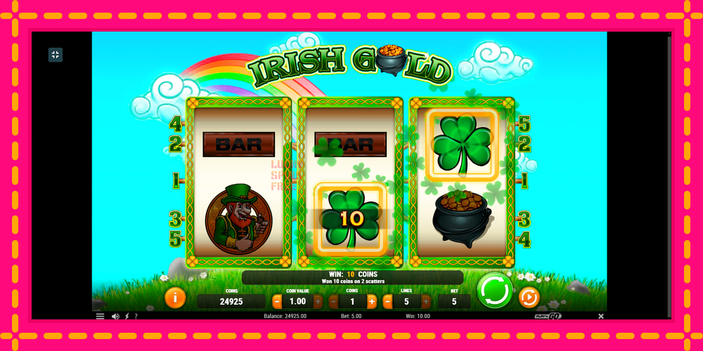 Irish Gold - thiết bị chơi game với phần thưởng độc đáo, hình ảnh 4