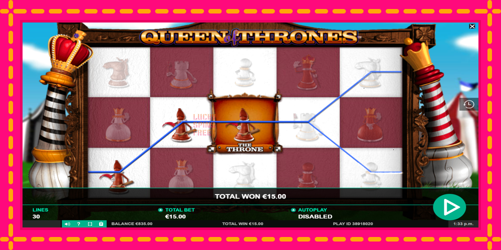 Queen of Thrones - thiết bị chơi game với phần thưởng độc đáo, hình ảnh 3