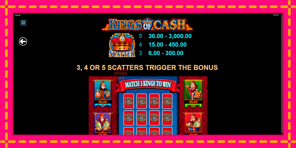 Kings of Cash - thiết bị chơi game với phần thưởng độc đáo, hình ảnh 6