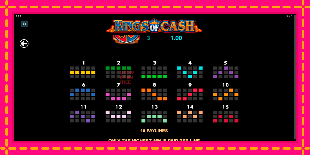 Kings of Cash - thiết bị chơi game với phần thưởng độc đáo, hình ảnh 7