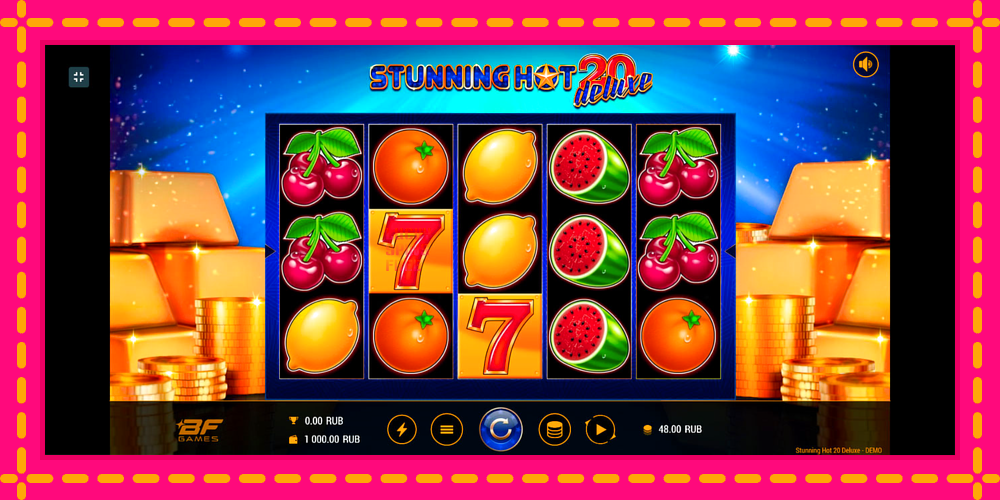 Stunning Hot 20 Deluxe - thiết bị chơi game với phần thưởng độc đáo, hình ảnh 1