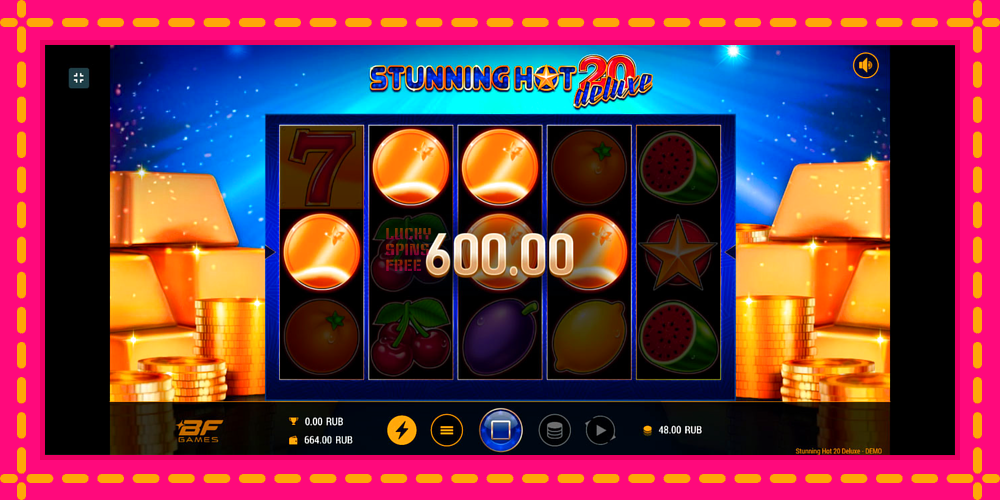 Stunning Hot 20 Deluxe - thiết bị chơi game với phần thưởng độc đáo, hình ảnh 2