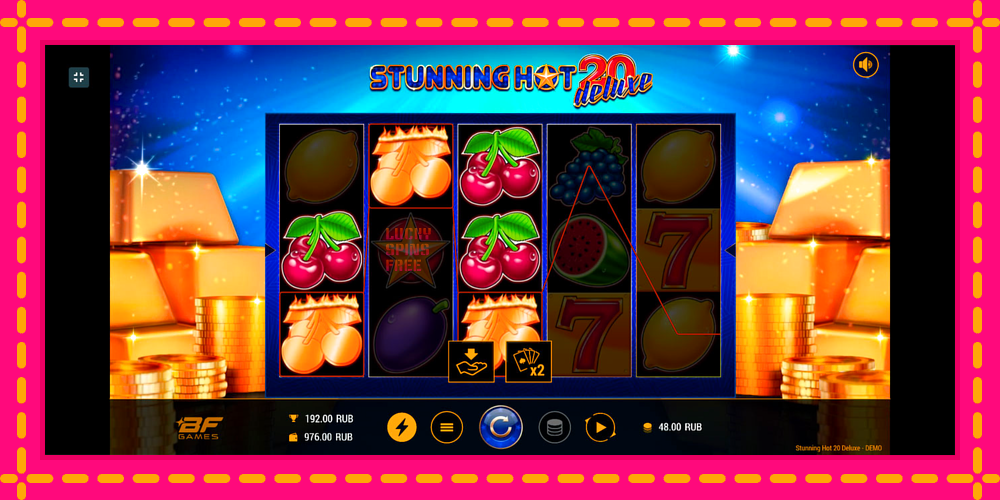 Stunning Hot 20 Deluxe - thiết bị chơi game với phần thưởng độc đáo, hình ảnh 3