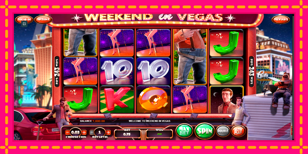 Weekend In Vegas - thiết bị chơi game với phần thưởng độc đáo, hình ảnh 1