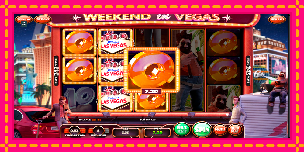 Weekend In Vegas - thiết bị chơi game với phần thưởng độc đáo, hình ảnh 3