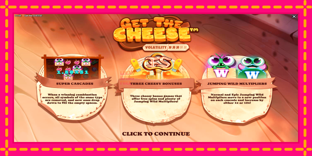 Get The Cheese - thiết bị chơi game với phần thưởng độc đáo, hình ảnh 1