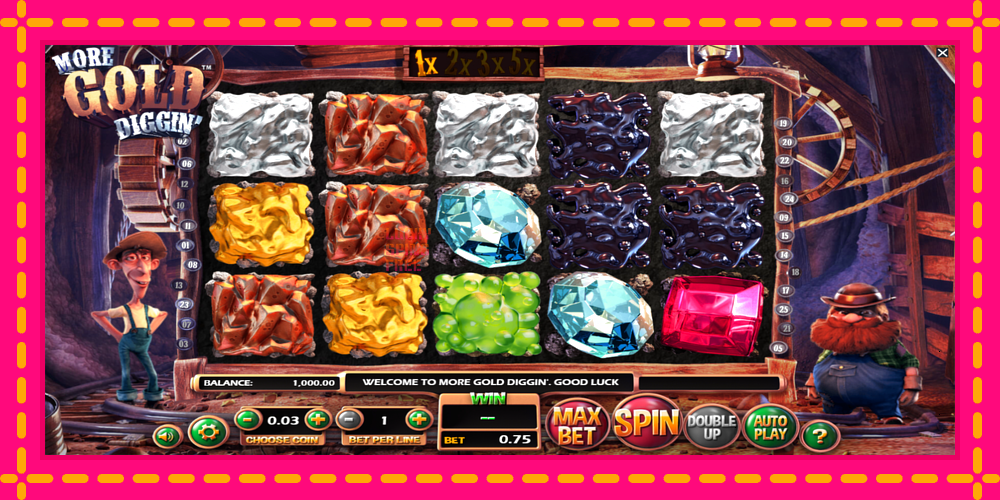 More Gold Diggin - thiết bị chơi game với phần thưởng độc đáo, hình ảnh 2