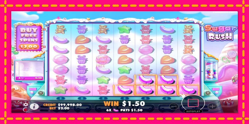 Sugar Rush - thiết bị chơi game với phần thưởng độc đáo, hình ảnh 3