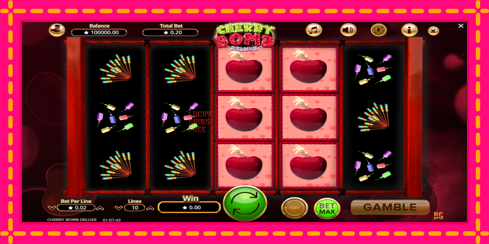 Cherry Bomb Deluxe - thiết bị chơi game với phần thưởng độc đáo, hình ảnh 2