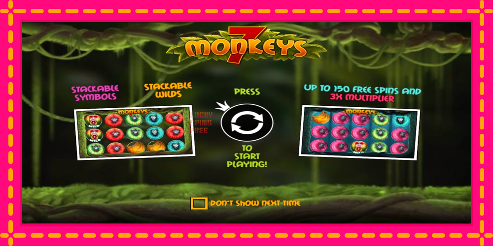 7 monkeys - thiết bị chơi game với phần thưởng độc đáo, hình ảnh 1