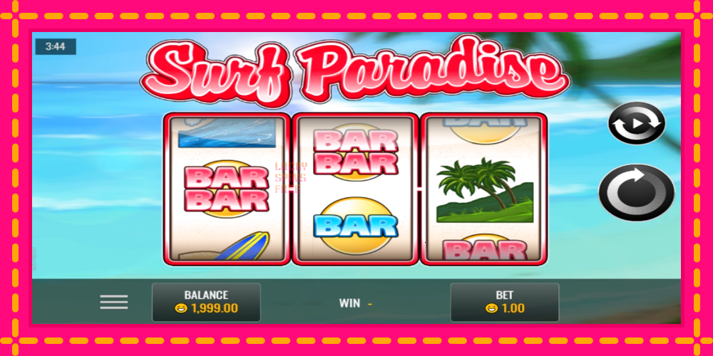 Surf Paradise - thiết bị chơi game với phần thưởng độc đáo, hình ảnh 1