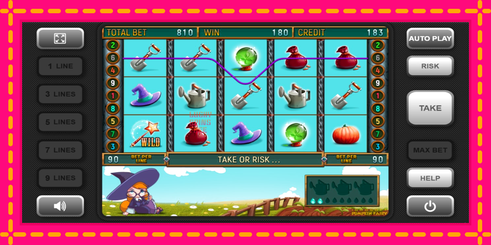 Pumpkin Fairy - thiết bị chơi game với phần thưởng độc đáo, hình ảnh 2