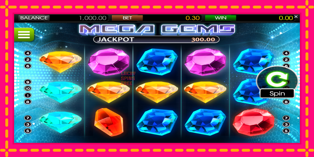 Mega Gems - thiết bị chơi game với phần thưởng độc đáo, hình ảnh 1