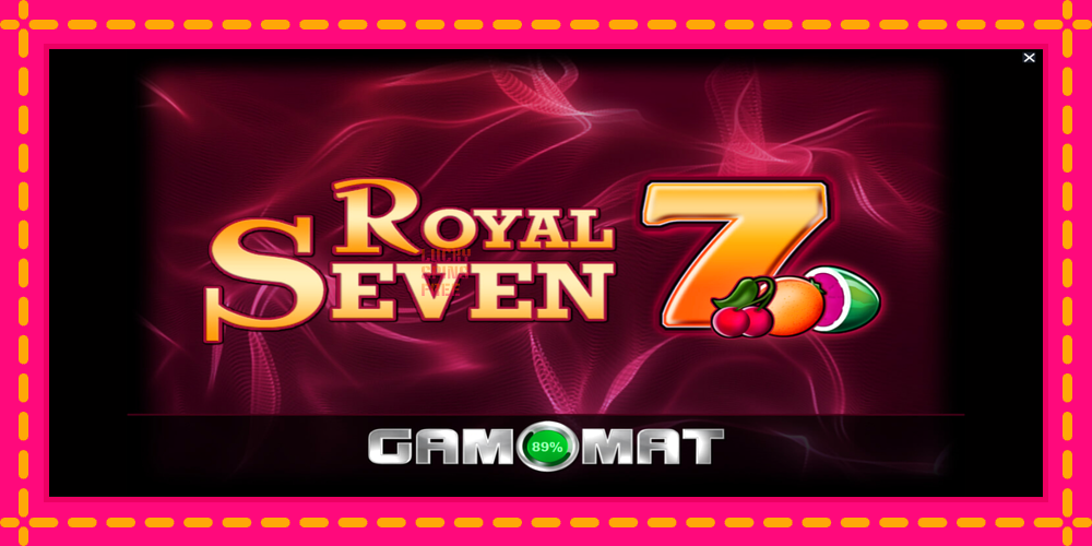 Royal Seven - thiết bị chơi game với phần thưởng độc đáo, hình ảnh 1