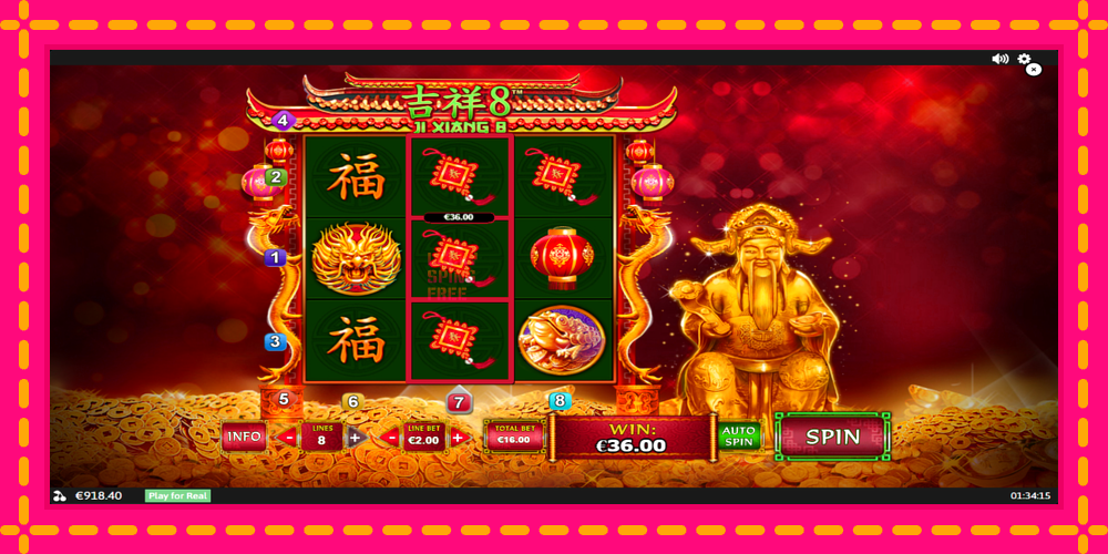 Ji Xiang 8 - thiết bị chơi game với phần thưởng độc đáo, hình ảnh 3