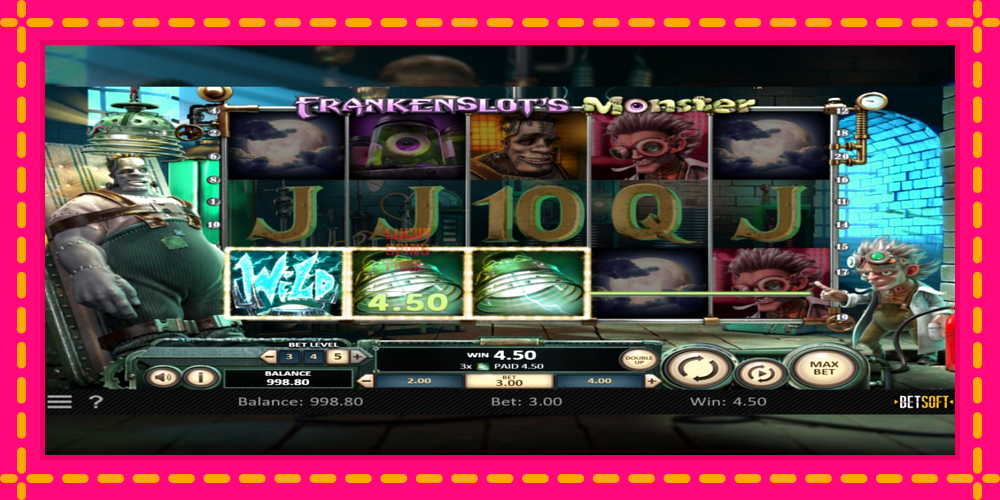 Frankenslots Monster - thiết bị chơi game với phần thưởng độc đáo, hình ảnh 3