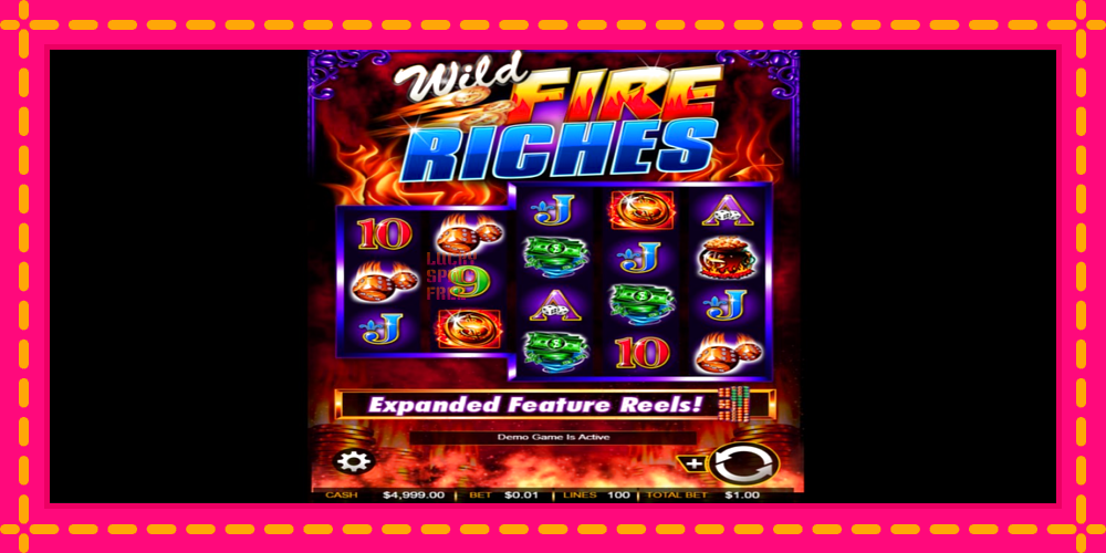 Wild Fire Riches - thiết bị chơi game với phần thưởng độc đáo, hình ảnh 1