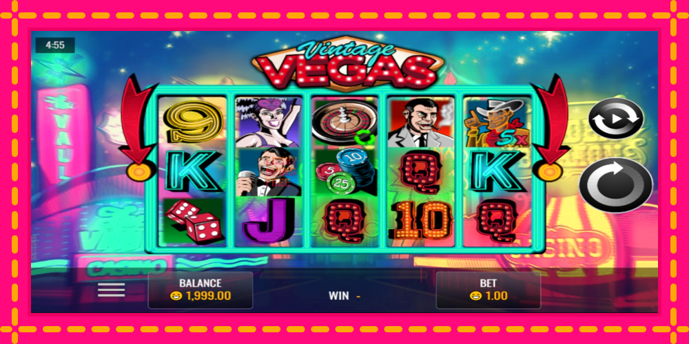 Vintage Vegas - thiết bị chơi game với phần thưởng độc đáo, hình ảnh 1