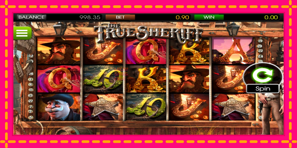 The True Sheriff - thiết bị chơi game với phần thưởng độc đáo, hình ảnh 1