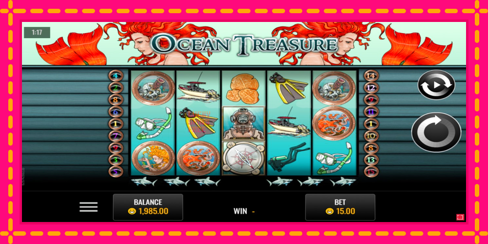 Ocean Treasure - thiết bị chơi game với phần thưởng độc đáo, hình ảnh 1