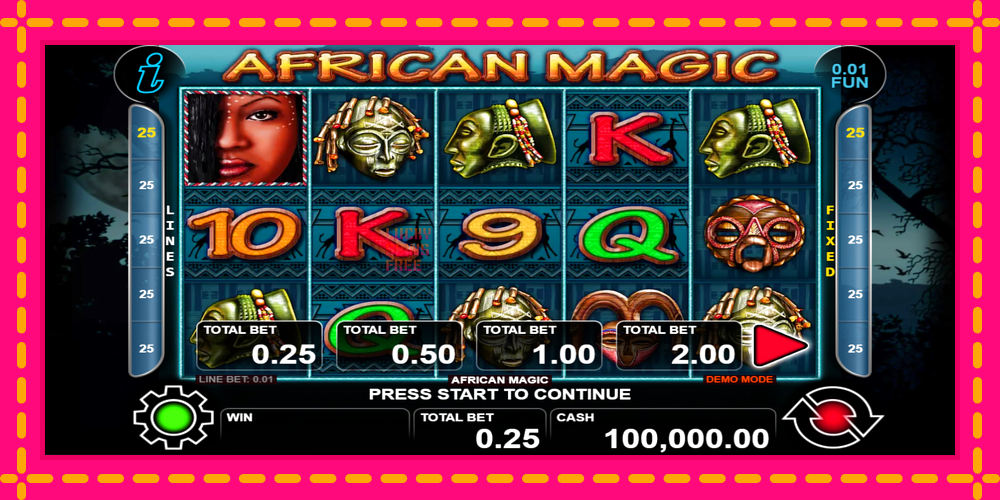 African Magic - thiết bị chơi game với phần thưởng độc đáo, hình ảnh 1