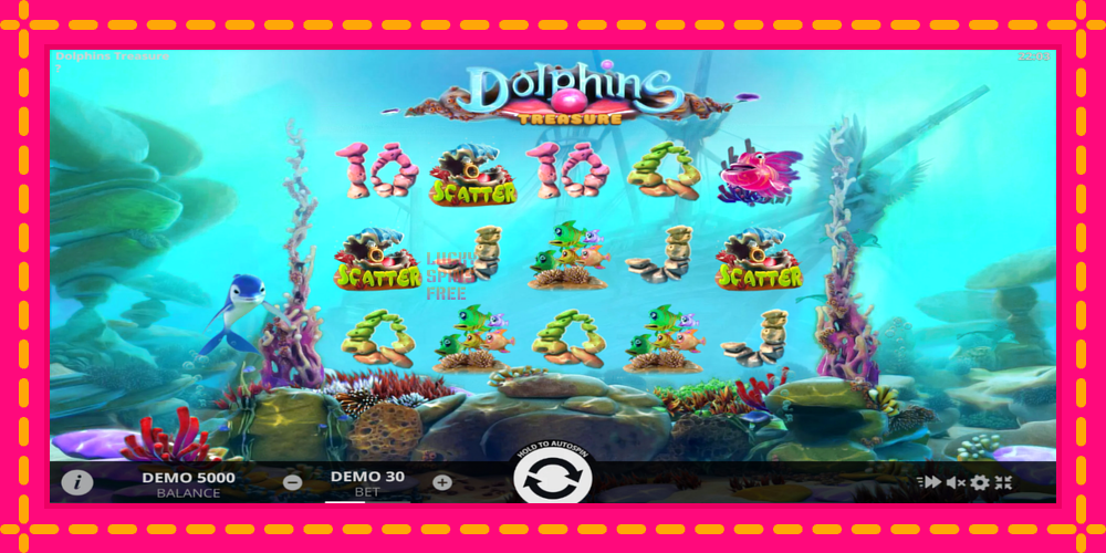 Dolphins Treasure - thiết bị chơi game với phần thưởng độc đáo, hình ảnh 1