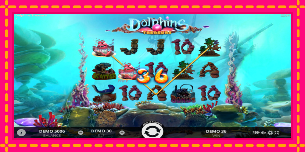 Dolphins Treasure - thiết bị chơi game với phần thưởng độc đáo, hình ảnh 2