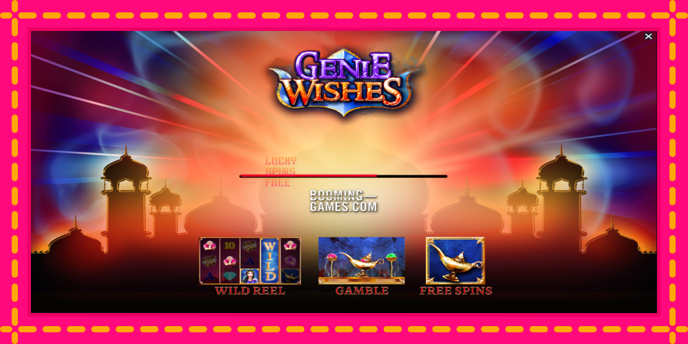 Genie Wishes - thiết bị chơi game với phần thưởng độc đáo, hình ảnh 1