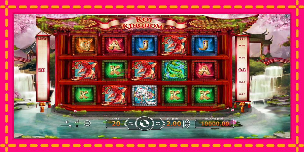 Koi Kingdom - thiết bị chơi game với phần thưởng độc đáo, hình ảnh 1