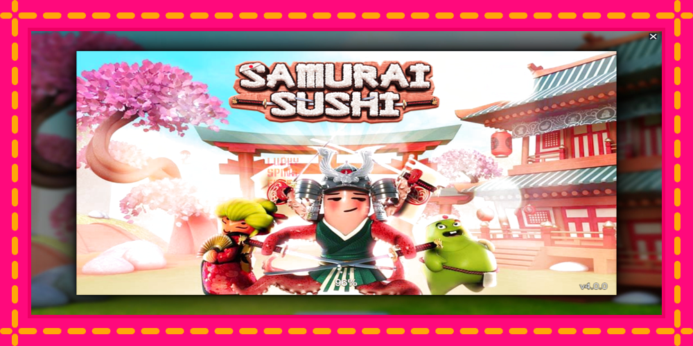 Samurai Sushi - thiết bị chơi game với phần thưởng độc đáo, hình ảnh 1