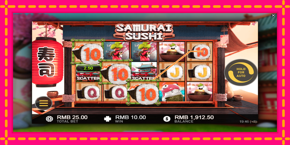 Samurai Sushi - thiết bị chơi game với phần thưởng độc đáo, hình ảnh 3