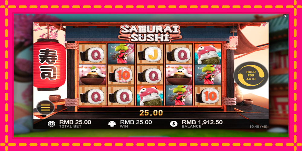 Samurai Sushi - thiết bị chơi game với phần thưởng độc đáo, hình ảnh 4