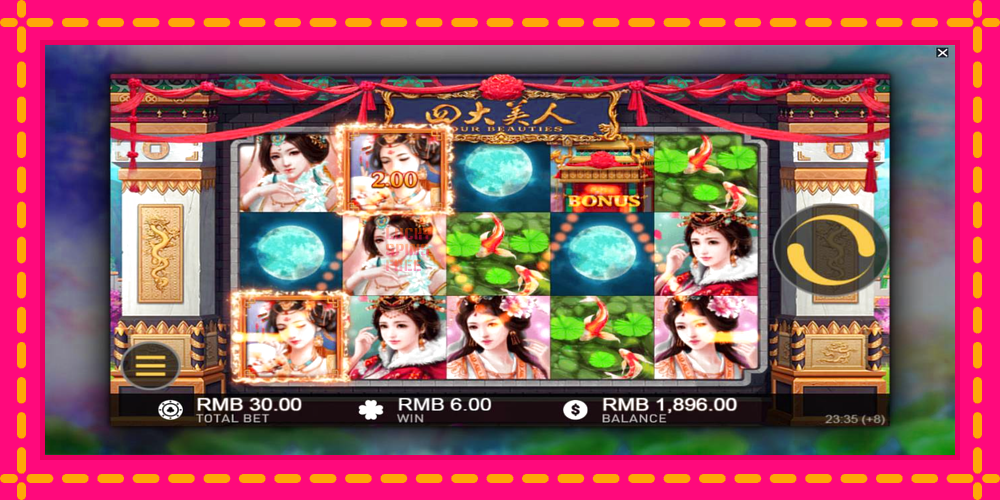 Four Beauties - thiết bị chơi game với phần thưởng độc đáo, hình ảnh 4