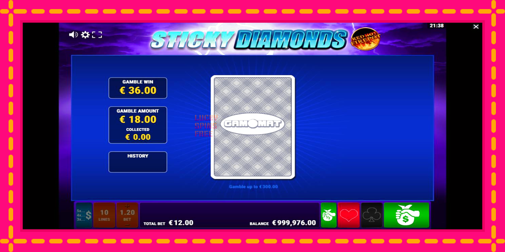 Sticky Diamonds Red Hot Firepot - thiết bị chơi game với phần thưởng độc đáo, hình ảnh 3