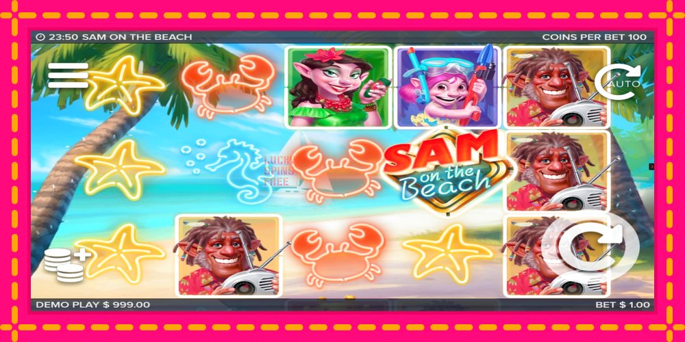 Sam on the Beach - thiết bị chơi game với phần thưởng độc đáo, hình ảnh 1