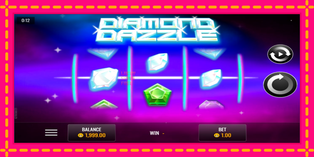 Diamond Dazzle - thiết bị chơi game với phần thưởng độc đáo, hình ảnh 1