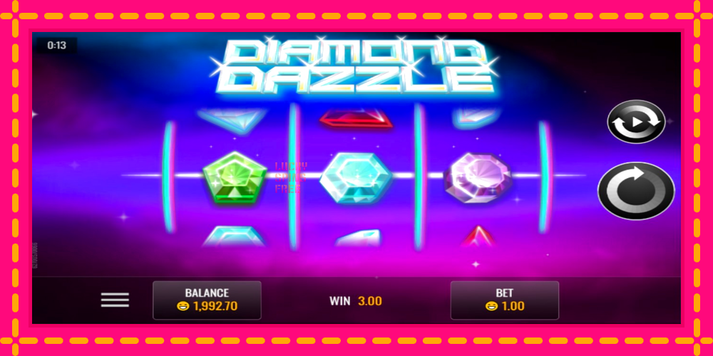 Diamond Dazzle - thiết bị chơi game với phần thưởng độc đáo, hình ảnh 2