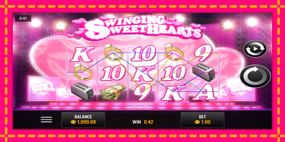 Swinging Sweethearts - thiết bị chơi game với phần thưởng độc đáo, hình ảnh 1