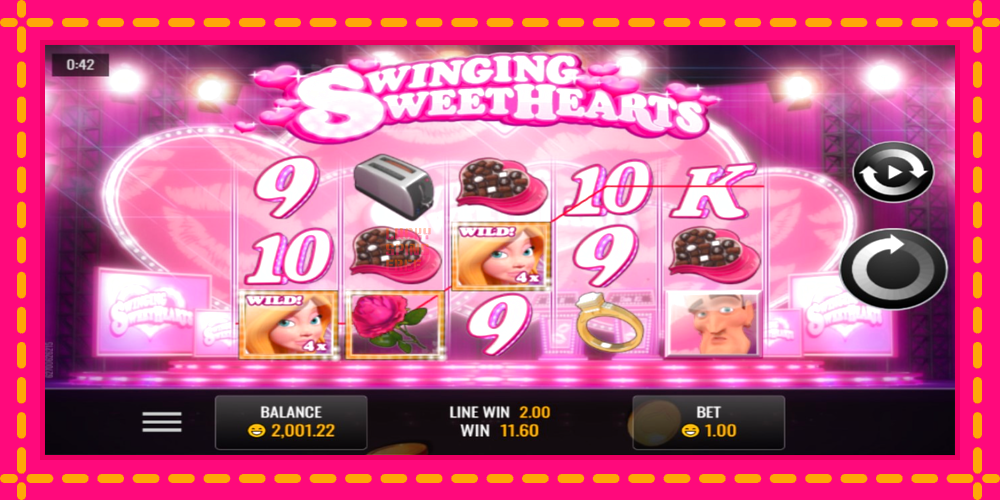 Swinging Sweethearts - thiết bị chơi game với phần thưởng độc đáo, hình ảnh 2