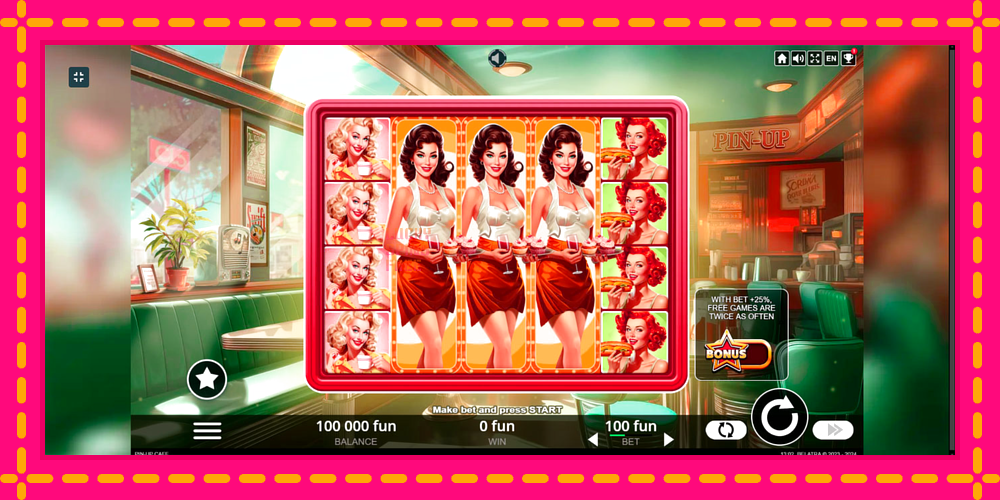 Cafe Pin-Up - thiết bị chơi game với phần thưởng độc đáo, hình ảnh 1