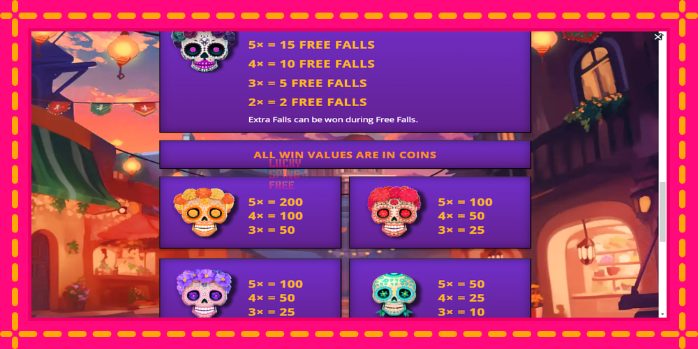 Calavera Cascades - thiết bị chơi game với phần thưởng độc đáo, hình ảnh 6