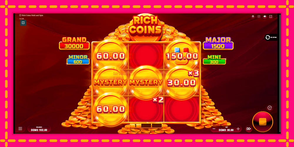 Rich Coins Hold and Spin - thiết bị chơi game với phần thưởng độc đáo, hình ảnh 4