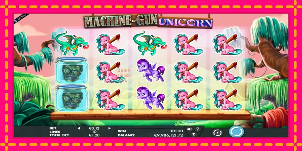 Machine Gun Unicorn - thiết bị chơi game với phần thưởng độc đáo, hình ảnh 1