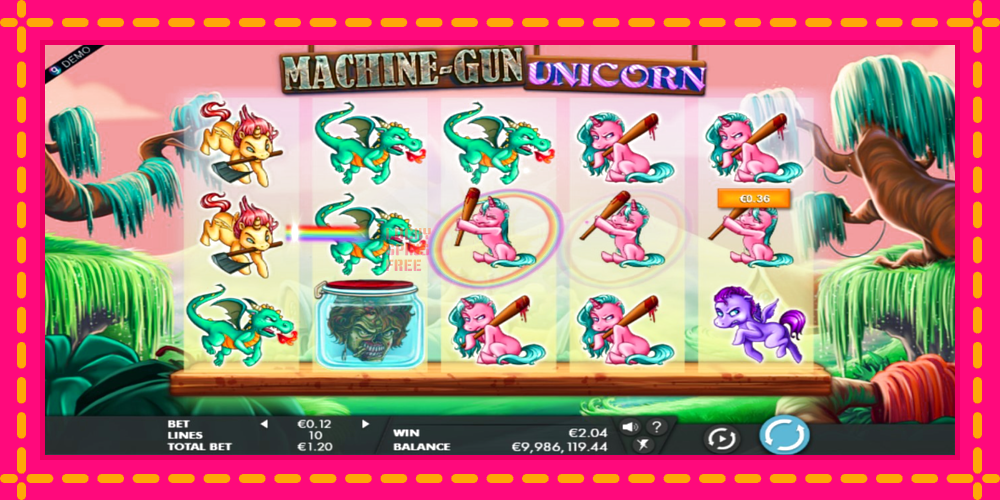 Machine Gun Unicorn - thiết bị chơi game với phần thưởng độc đáo, hình ảnh 2